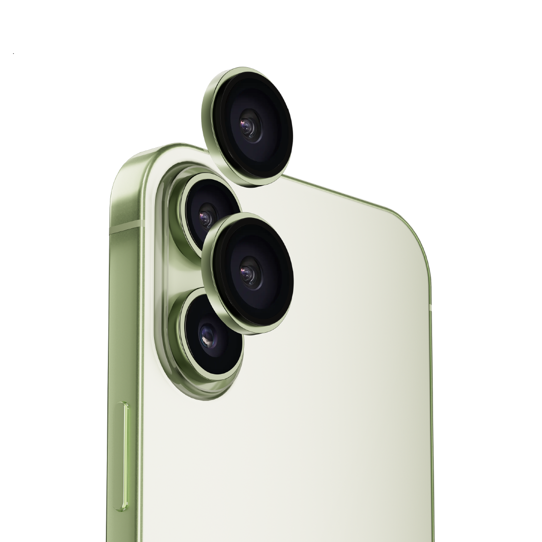 Anank 10X Reinforced 99% AR Lens Guard for iPhone 17 | Light Green Anank 10X Reinforced 99% AR Lens Guard for iPhone 17 | Light Green